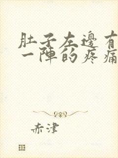 肚子左边有一阵一阵的疼痛