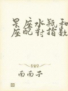 星座水瓶和双子座配对指数