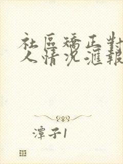 社区矫正对象个人情况汇报表