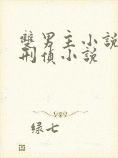 双男主小说推文刑侦小说