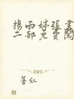 杨雨婷张书记第二部免费阅读