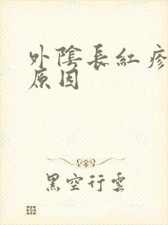 外阴长红疹什么原因