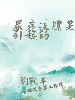 尿疼流脓是什么引起的