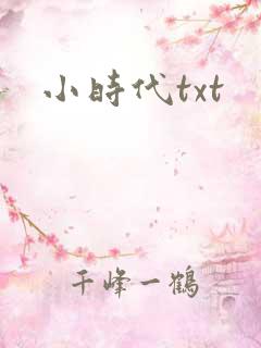 小时代txt