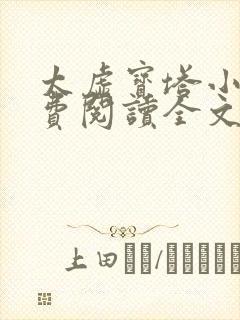 太虚宝塔小说免费阅读全文最新章节