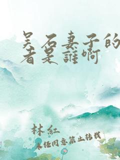 吴石妻子的扮演者是谁啊