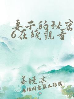 妻子的秘密按摩6在线观看