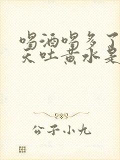 喝酒喝多了第二天吐黄水是怎么回事