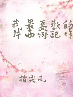 我最喜欢的动画片西游记作文二年级