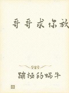 哥哥求你放了我