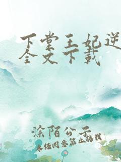 下堂王妃逆袭记全文下载