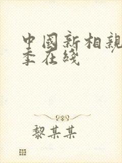 中国新相亲第二季在线