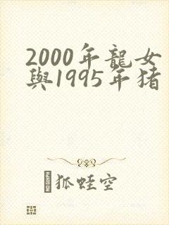 2000年龙女与1995年猪男相配