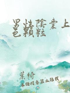 男性阴囊上长白色颗粒