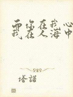 而你在我心中而我在人海中是什么歌