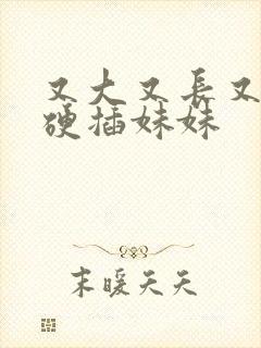 又大又长又粗又硬插妹妹