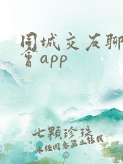 同城交友聊天约会app