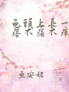 龟头上长一排疙瘩不痛不痒