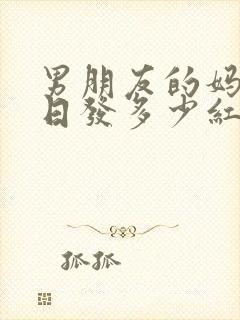 男朋友的妈妈生日发多少红包合适