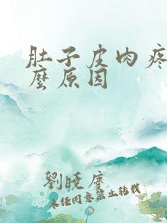 肚子皮肉疼是什么原因