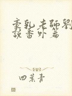 豪乳老师刘艳小说番外篇