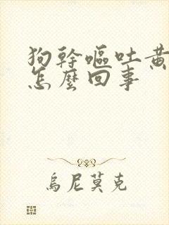 狗干呕吐黄水是怎么回事