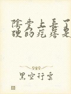 阴囊上长了个硬硬的疙瘩是怎么回事