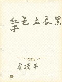 红色上衣黑色裙子