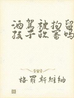 酒驾被拘留影响孩子政审吗