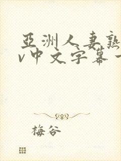 亚洲人妻熟女av中文字幕一区二三区在线