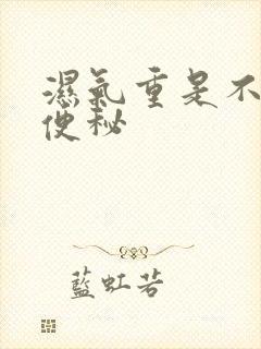 湿气重是不是会便秘