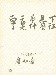 白天梦见下牙掉了是什么征兆