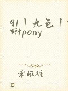 91丨九色丨蝌蚪pony
