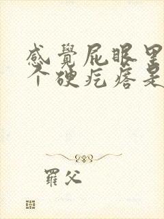 感觉屁眼里面有个硬疙瘩是怎么回事