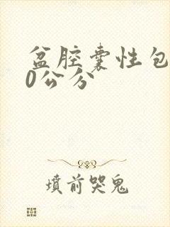 盆腔囊性包块10公分