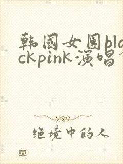 韩国女团blackpink演唱会