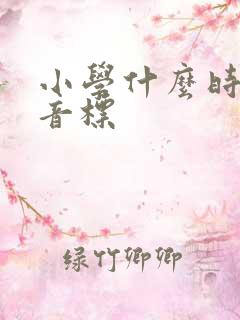 小学什么时候学音标