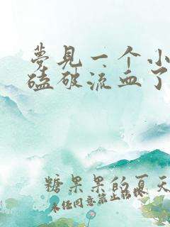 梦见一个小孩头磕破流血了