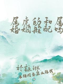 属虎的和属龙的婚姻般配吗