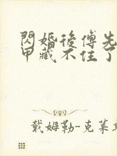 闪婚后傅先生马甲藏不住了免费全