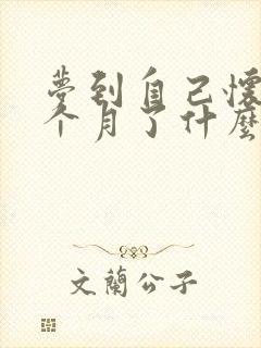 梦到自己怀孕两个月了什么预兆