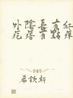 外阴长有红色小疙瘩有点痒