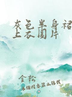 灰色半身裙搭配上衣图片