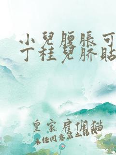 小儿腹胀可以用丁桂儿脐贴吗