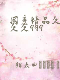 国产精品久久久久久999