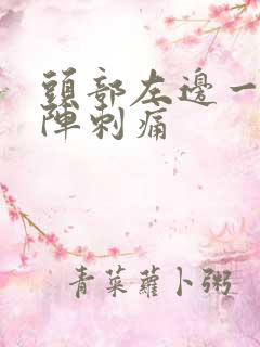 头部左边一阵一阵刺痛