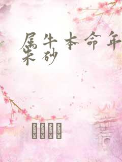 属牛本命年佩戴朱砂