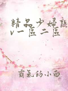精品少妇熟女av一区二区