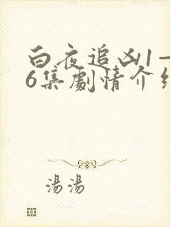 白夜追凶1—36集剧情介绍