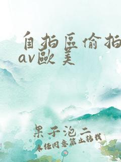 自拍区偷拍亚洲av欧美